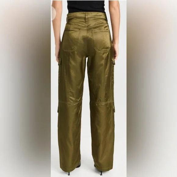 Rag & Bone “Cailyn Japanese Satin Cargo Pants” - Picture 4 of 5